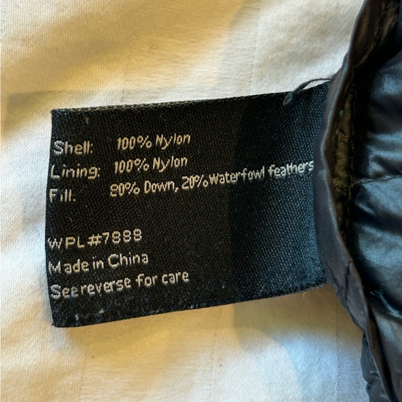 Miss Sixty Women’s Down Teal Puffer Coat - Picture 6 of 6